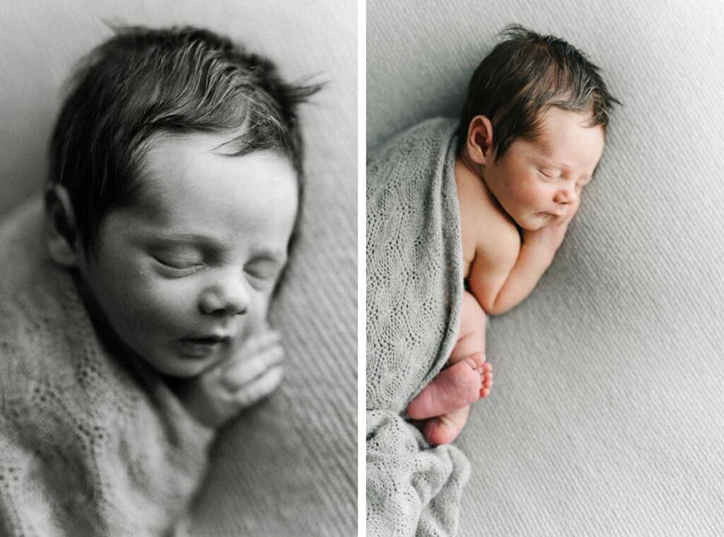 Billedbehandling af nyfødt fotograferingen